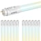 Luxrite 3FT LED Tube Light, T8, 12W=25W, 5CCT 3000K- 6500K, 1560LM, 320Deg. Beam Angle, Fluorescent, 12PK LR34243 - alternate 1