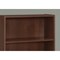 Homeroots 36" Brown Wood Adjustable Bookcase 355728 - alternate 4