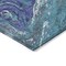 Homeroots 3' X 5' Teal Blue Purple And Pink Abstract Washable Indoor Outdoor Area Rug 602677 - alternate 6