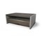 Homeroots 47" Brown and Dark Gray Solid Wood And Concrete Block Coffee Table With Drawer And Shelf 489063 - alternate 5