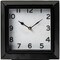 Homeroots 11" Black Fabric Table Clock 376243 - alternate 2
