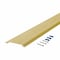 M-D Building Products 2-1/2 in. x 1/4 in. x 36 in. Gold Aluminum Flat Profile Threshold for Interior Doorways 09613 - alternate 3