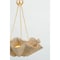 Hudson Valley Lighting Hayworth 6 Light Chandelier 30.25 In. Vintage Gold Leaf 6206-VGL - alternate 4
