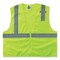 Ergodyne GloWear 8210Z Class 2 Economy Mesh Vest, Polyester, Lime, 4X-Large/5X-Large 21059 - alternate 1
