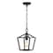 Jonathan Y Pagoda 8" 1-Light Classic Traditional Metal Cage Lantern LED Pendant, Oil Rubbed Bronze JYL7618A - alternate 1