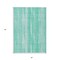 Homeroots 5' X 8' Aqua Teal Blue And Ivory Botanical Leaves Washable Indoor Outdoor Area Rug 581961 - alternate 3