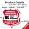 Signmission Private Property Shield Sign No Hunting, 12 inch X 12 inch, Aluminum Metal Sign, 2PK SHI-A-2PACK-12-446 - alternate 3