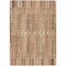 Homeroots 5' X 8' Terra Cotta And Beige Striped Washable Indoor Outdoor Area Rug 631576 - alternate 5