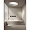 Kingston Brass 67" Acrylic Rectangular Drop-In Tub with Reversible Drain, Glossy White VTPN673619C - alternate 2