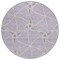 Homeroots 8' Lavender And Ivory Round Geometric Washable Indoor Outdoor Area Rug 612883 - alternate 4