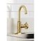 Kingston Brass Single-Handle Bar Faucet, Brushed Brass KSD8507RX - alternate 4