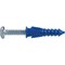 Hillman No, 8 - No, 10 - No, 12 Thread x 1-1/4'' Blue Ribbed Plastic Anchor, 6 Ct. 5108 - alternate 1