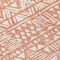 Homeroots 3' X 5' Coral And Ivory Southwestern Washable Indoor Outdoor Area Rug 594160 - alternate 5