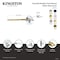 Kingston Brass Front Mount Toilet Tank Lever with Knurled Handle, Matte Black KTRKX0 - alternate 2