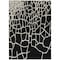 Homeroots 8' X 10' Black And Beige Abstract Washable Indoor Outdoor Area Rug 601107 - alternate 4