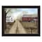 Homeroots Warm Spring Day Black Framed Print Wall Art 404505 - alternate 1