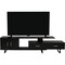 Leisuremod Avery TV Stand with MDF Cabinet and Powder Coated Steel Legs, Ebony ATS69BL - alternate 10