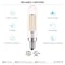 Luxrite Vintage E12 LED Bulb 60W Equivalent, T6.5, 3500K (Natural White), 500 Lumens, Dimmable, 6PK LR21643 - alternate 6