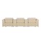 Homeroots 126" Beige Top Grain Leather Reclining Metal USB Sofa 720364 - alternate 6