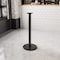 Flash Furniture Round Restaurant Table Base with 3" Dia., 18 in W, 18 in L, 40.5 in H, Cast Iron, Iron, Black XU-TR18-BAR-GG - alternate 4