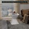 Leisuremod Azure 17 in Modern Round Fiberstone Side Table, Weather-Resistant, Fully Assembled AST17MW - alternate 4