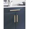 Amerock Concentric 10-1/16 in 256 mm Center-to-Center Golden Champagne Cabinet Pull BP36834BBZ - alternate 3