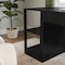 Martha Stewart Kayden Home Office Modular 2 Tier Bookshelf in Black NAN-FY-23042-SF-BK-MS - alternate 1