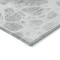 Homeroots 9' X 12' Gray Silver And Ivory Nautical Washable Indoor Outdoor Area Rug 581507 - alternate 6
