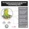 Floortex Antifatigue Mat, 36 in L x 26 in W, 2 in Thickness, Polyurethane with fine polyester cover, Black FCA5XBK2535 - alternate 5