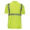 Reflective Apparel ANSI Type R Class 2 Short Sleeve Polo Shirt with 3M Scotchlite Comfort Trim 302CT-LM-2X - alternate 2