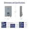 Westinghouse 14000W Smart Electric Tankless Water Heater, 3.4-GPM, 240V, 59A, Bluetooth ET014KA1G - alternate 6