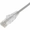 Add-On 10FT RJ-45 MALE TO RJ-45 MALE STRAIGHT GRAY CAT6 SLIM UTP PVC COPPER PATCH C ADD-10FSLCAT6-GY - alternate 4