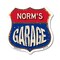 Signmission Norm's Garage, 6 Inch X 6 Inch, Plastic Sign SHI-P-6-383-NORM - alternate 1