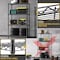 Factory 2U Wire Shelving Unit, 14inD x 30inW x 60inH, 4 Shelves, Medium Duty 250 lbs Per Shelf, Black 803974 - alternate 2