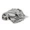 Homeroots 52" X 67" Ivory and Gray Woven Cotton Coastal Seashell Throw Blanket with Fringe 529160 - alternate 3
