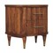 Homeroots 22" Brown Solid Wood Two Drawer Nightstand 701722 - alternate 4