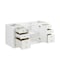 James Martin Vanities Chicago 60in Single Vanity, Glossy White, w/ 3 CM Parisien Bleu Silestone Top 503-V60S-GW-FPBL - alternate 4
