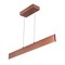 Jonathan Y Draper 32" Dimmable Adjustable Integrated LED Metal Linear Pendant, Anodized Bronze JYL7018B - alternate 6