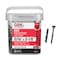 Grk Fasteners 5/16 x 3-1/8 in  Climatek Coating, Decking Screws, Star Drive, w/T-30 Bit, Black, 100PK 95313 - alternate 1