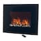 Northwest 26in Wall Mounted Electric Fireplace Heater Adjustable Flames and Heat with Pebble Fuel Effect 80-EF451S - alternate 3