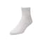 Railroad Sock Mens Therapeutic Quarter Socks, 95% Cotton, 3% Nylon, 2% Elastic, White, 12-15 M, 3 PK 992K WT - alternate 2
