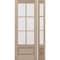 Doornmore G7506, 51.5" x 98" ( 36" Door + 12" Side) Left Hand, Mahogany SDL 6 Lite, 3/4 Lite Exterior Door G7506-SW-3696-G7503-SL_1-1_LI - alternate 6