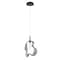 Euf Norah, Pendant, 13", Matte Black, Smoked Glass 50788-026 - alternate 3