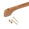 Homeroots 23in Traditional Solid Teak Towel Bar 475859 - alternate 3