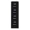 Hirsh 15" W 4 Drawer Vertical File Cabinet, Black, Letter 16699 - alternate 7