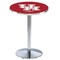 Holland Bar Stool Co 36" Chrome Houston Pub Table, 36" dia. Top L214C3636Houston - alternate 1