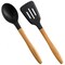 Gibson Home Plaza Cafe 7 Piece Forged Aluminum Cookware Set in Black 96892.07R - alternate 4