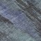 Homeroots 8' Blue And Gray Round Abstract Washable Indoor Outdoor Area Rug 616138 - alternate 4