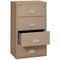 Fireking 4 Drawer, 1 Hr Fire & Impact Rated, 31" Wide Lateral Taupe 4-3122-CTA - alternate 3
