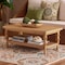Bali & Pari Dolby Natural Rattan Coffee Table 262-14316-ZORO - alternate 3